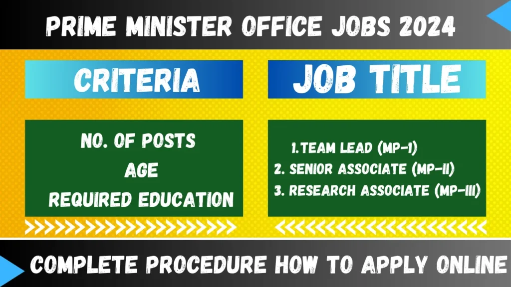 Prime Minister's Office Jobs 2024