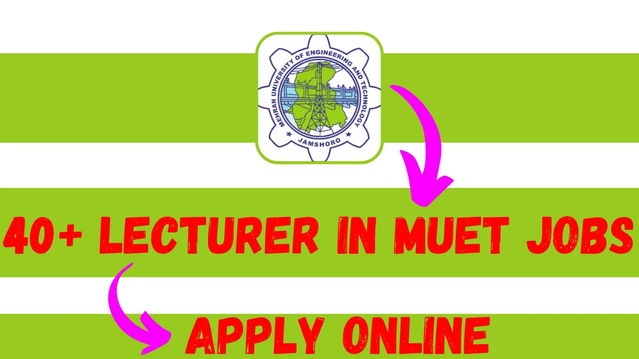 40 Lecturer Jobs In MUET 2024