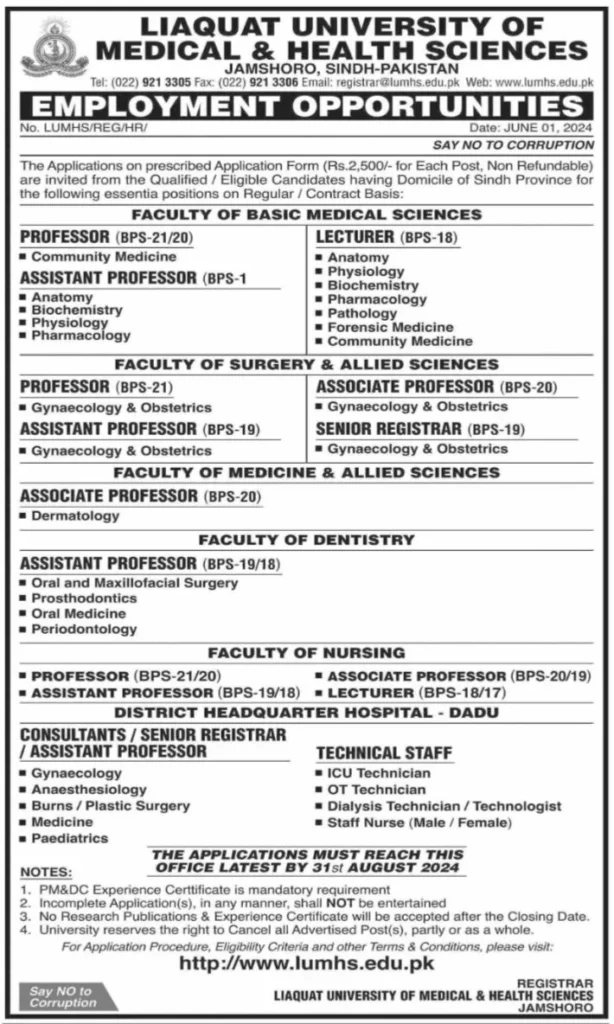 34+ Medical Jobs 2024 In Karachi